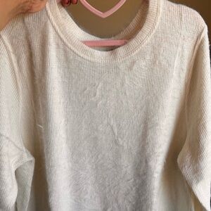 Cozy White Sweater